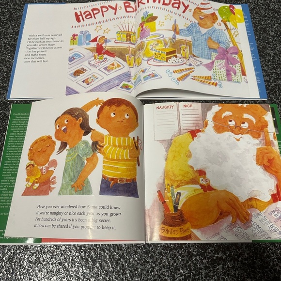 Elf on the Shelf A Birthday & Christmas Tradition HardCover 2 Children’s Books - Picture 3 of 9